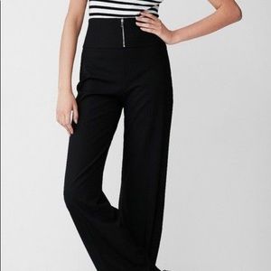 extreme high waisted wide leg pant